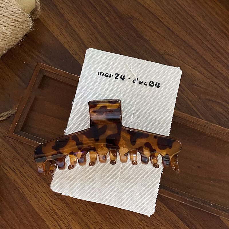 Millett Leopard Print Hair Claw Clip