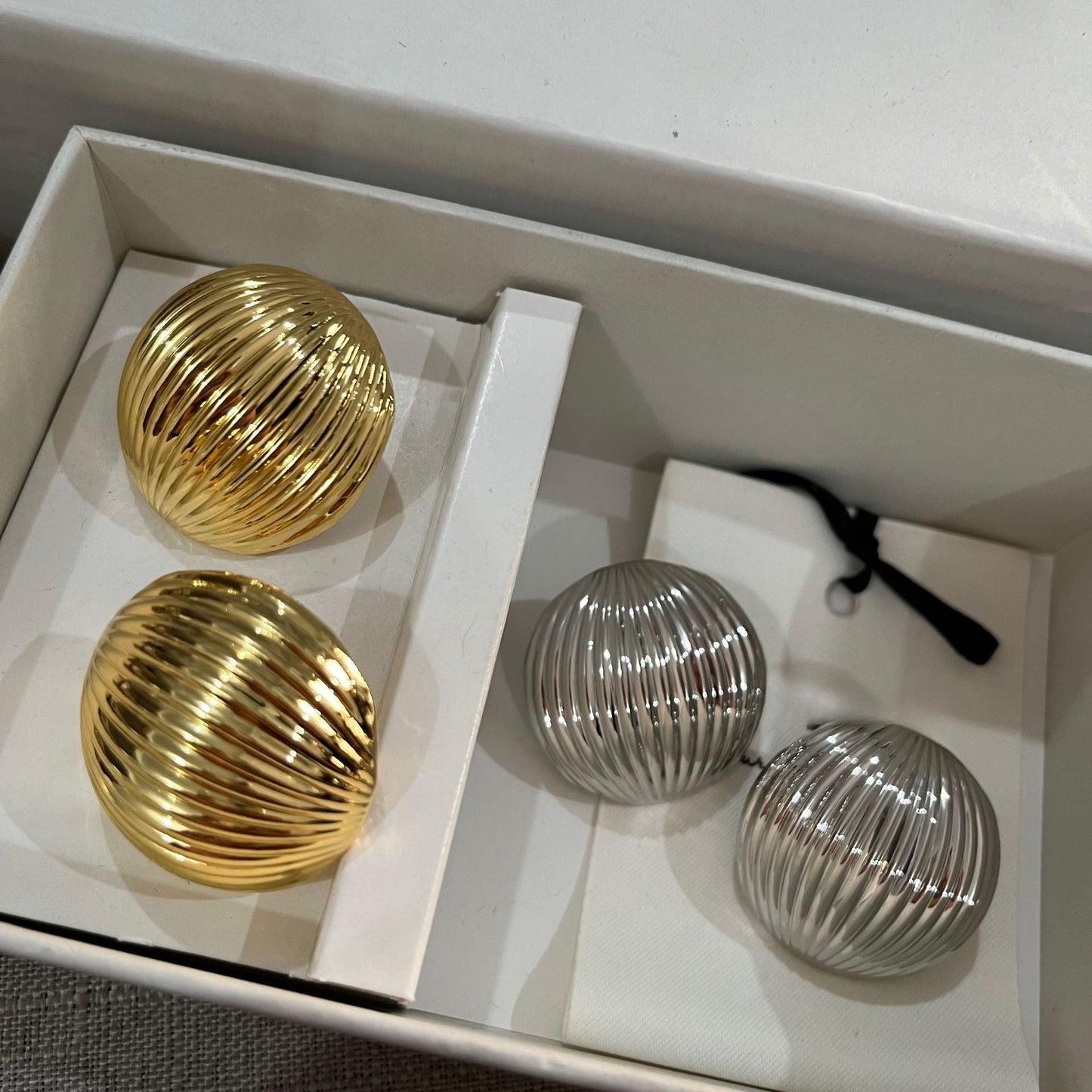 Semicircle Exaggerated Simple Earrings