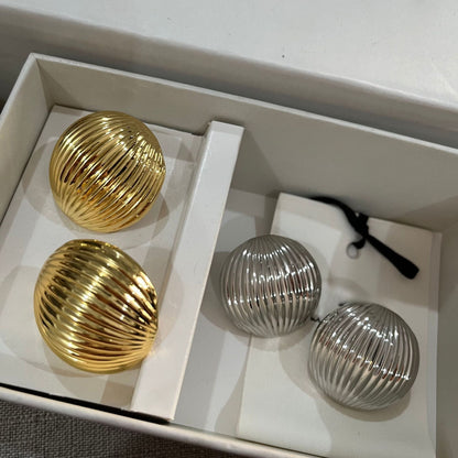 Semicircle Exaggerated Simple Earrings