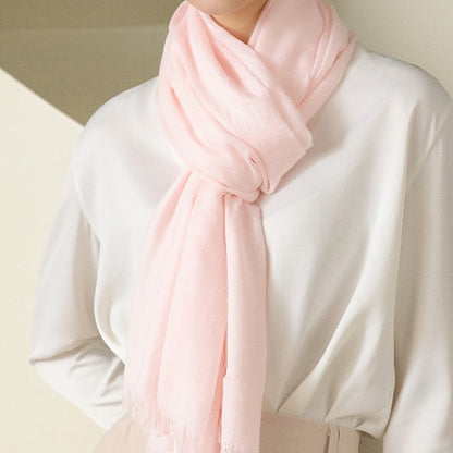 Cotton And Linen Sun Protection Beach Scarf