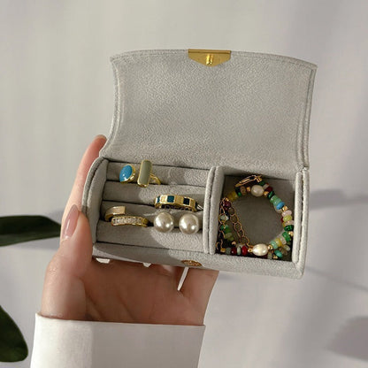 Chic Portable Mini Jewelry Case