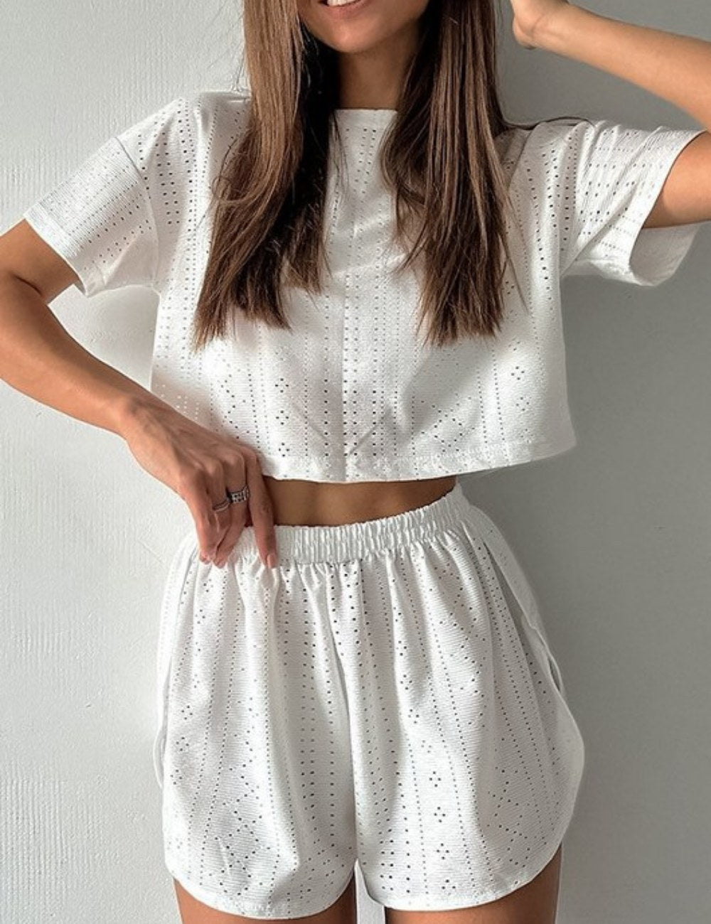 Loose Cute Simple Sleepwear Sets