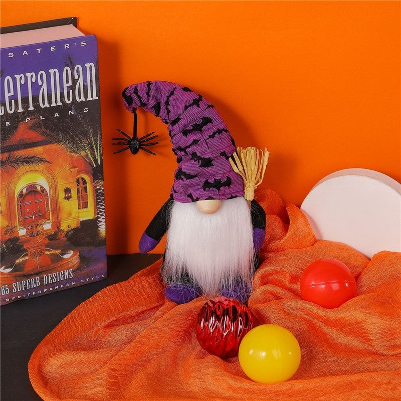 Faceless Gnome Halloween Decor