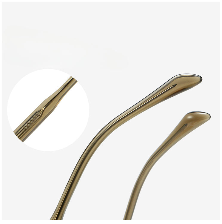 Retro Round Frame Polarized Sunglasses