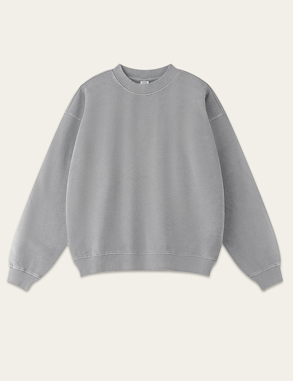 Round Neck Loose Long Sleeve Sweatshirt