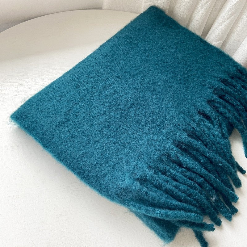 Soft And Cozy Solid Color Scarf