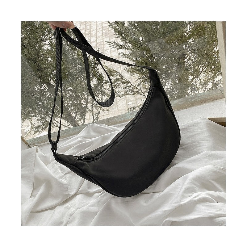 Cow Printed Crossbdody Dumpling Bag