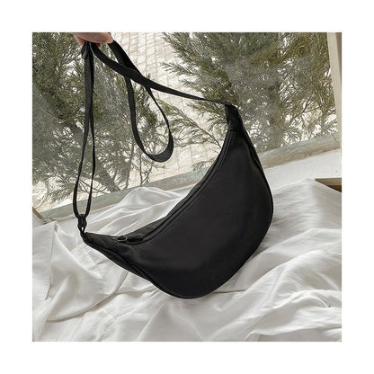 Cow Printed Crossbdody Dumpling Bag