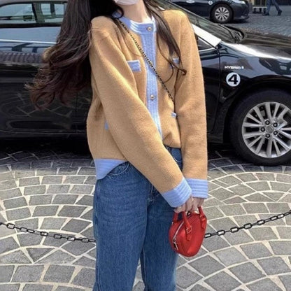 Loose Fit Slimming Knit Cardigan