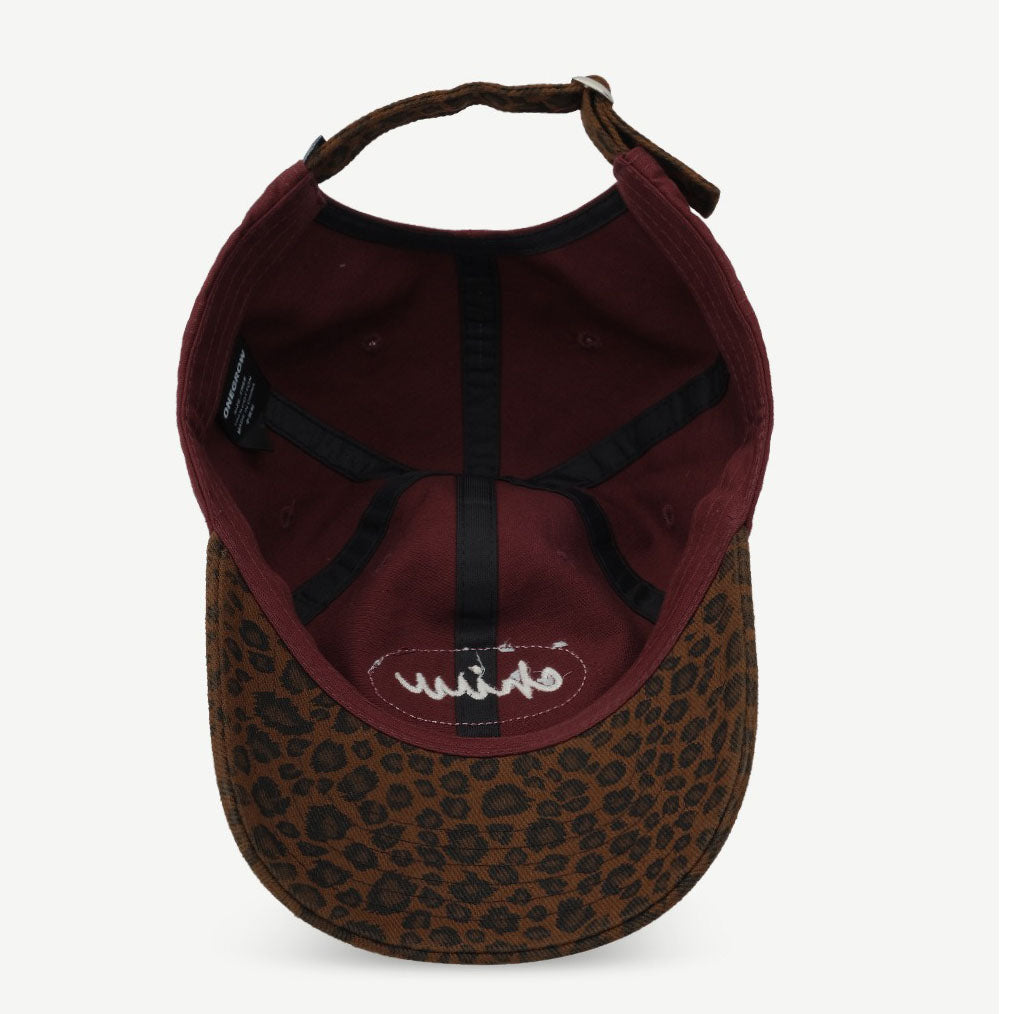 Leopard Splicing Letter Embroidered Baseball Caps