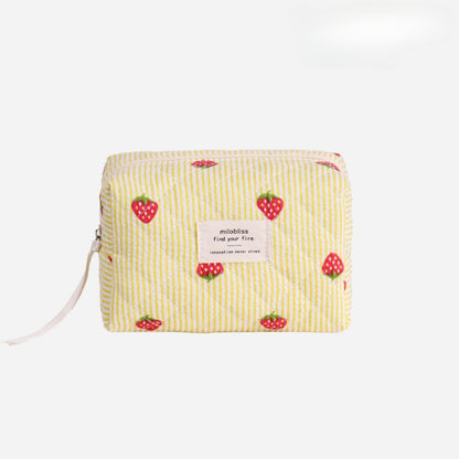 Candy Color Sweet Large Capacity Make Up Bag