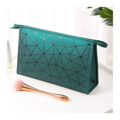 Waterproof Portable Geometric Cosmetic Bag