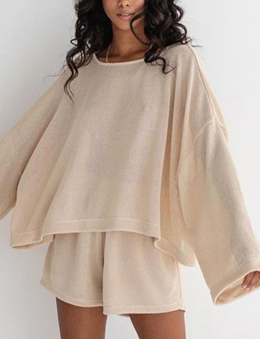 Simple Loose Casual Homewear Sets