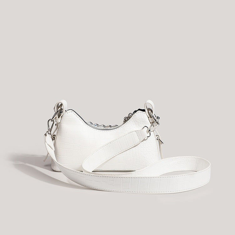 Colorful Flower Jacquard Chain Shoulder Bags