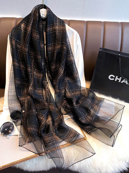 8 Colors Fashion Sunscreen Silk Scarf