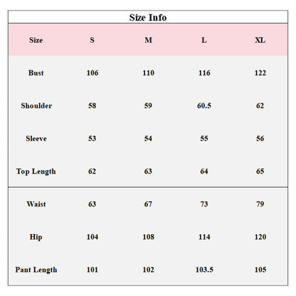 Casual Long Sleeve Thickened Sweatshirt Pants Set