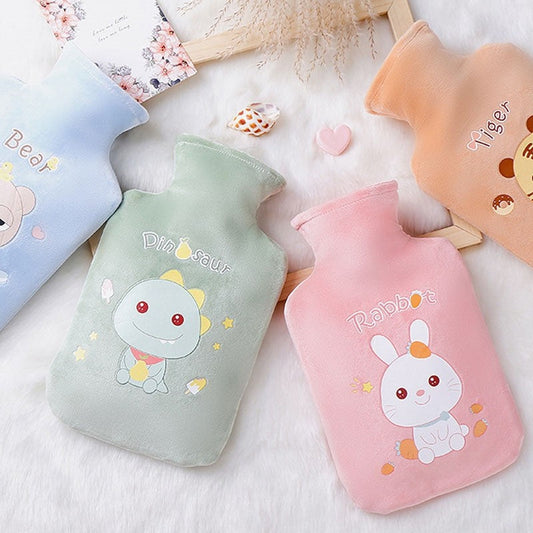 Cute Cartoon Printed PVC Hot Water Bag