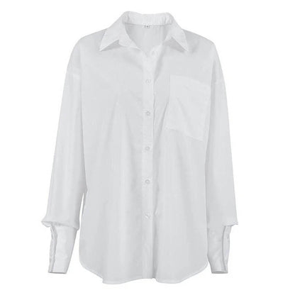 Loose Casual Lapel Elegant Shirt