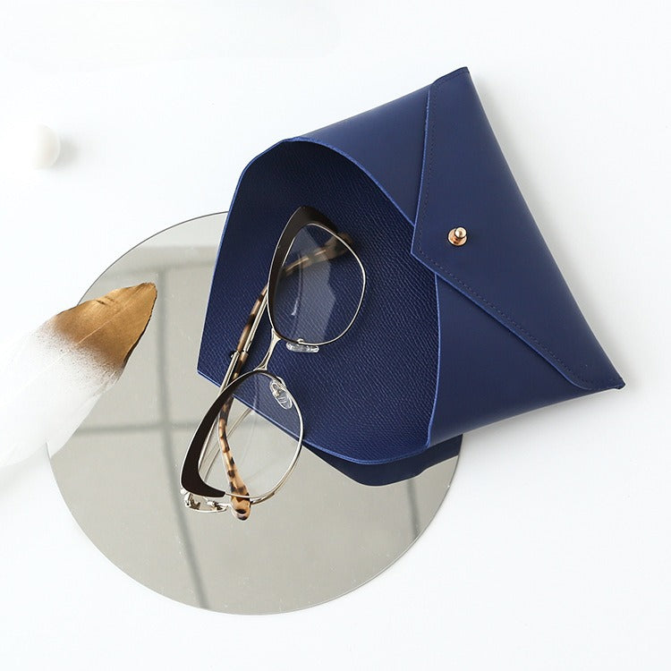 Minimalist Protable Silid Color Eyeglasses Case