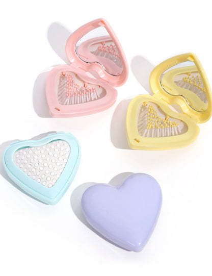 Love Folding Cute Massage Air Cushion Comb