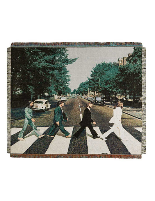 Retro Artistic Beatles Abbey Road Soft Blanket
