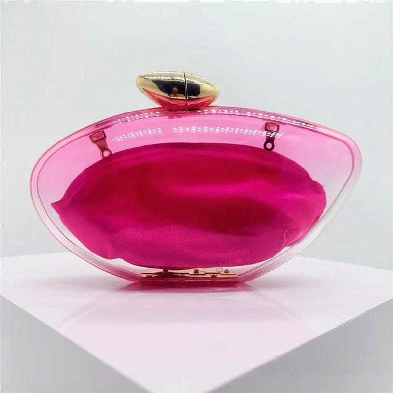 Acrylic Clear Evening Clutch