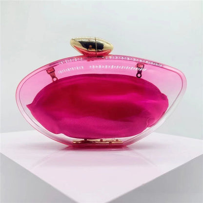 Acrylic Clear Evening Clutch