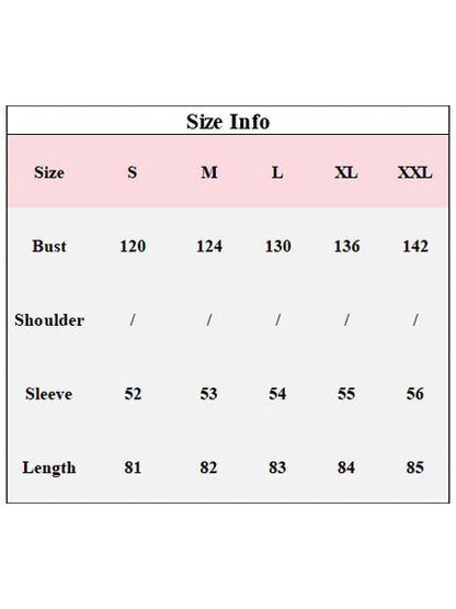 Solid Color Long Sleeve Oversized Jacket