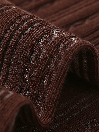 Mesh Jacquard Breathable Thin Socks