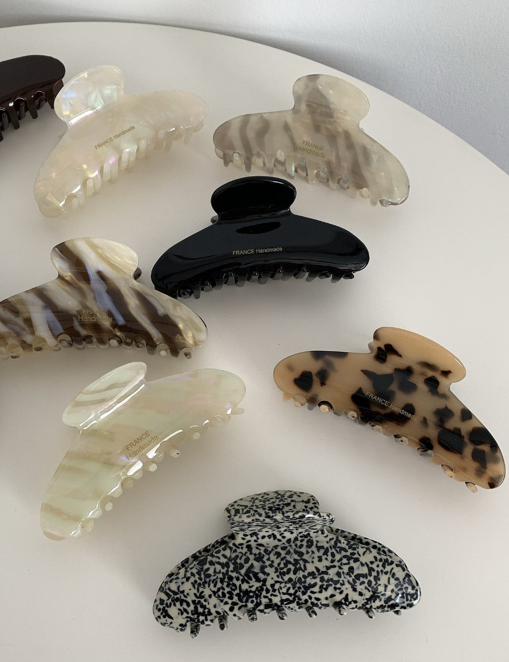 Simple Gentle Multicolor Claw Clip