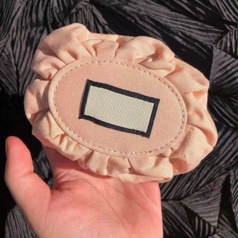 Sweet Floral Drawstring Make Up Bag