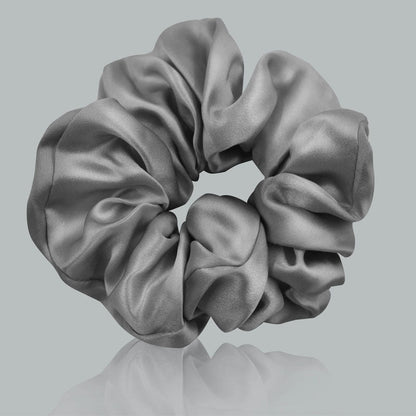 Minimalist Mulberry Silk Solid Color Silk Scrunchies