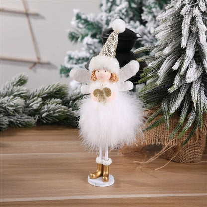 Feather Angel Christmas Ornament