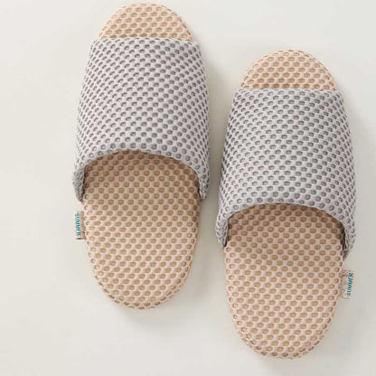 Simple Soft Mesh Breathable Home Slippers