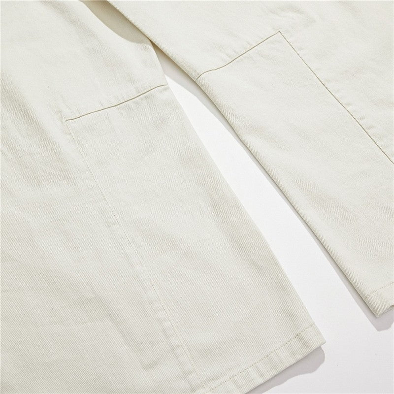 Machete Cargo Pants With Leopard Print Tie