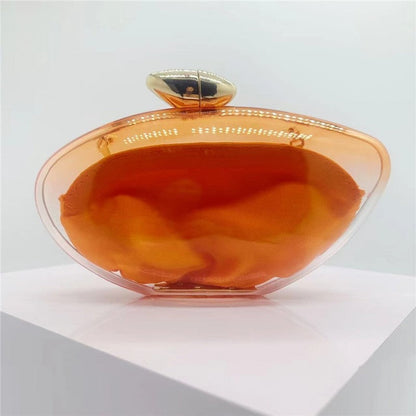 Acrylic Clear Evening Clutch