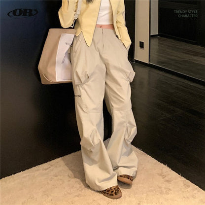 Stylish Large Pocket American Cargo Pants