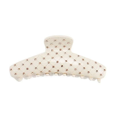 Rhinestone Solid Color Large Hair Claw