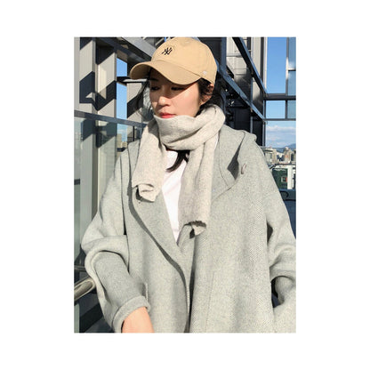 Stylish Solid Warm Short Scarf