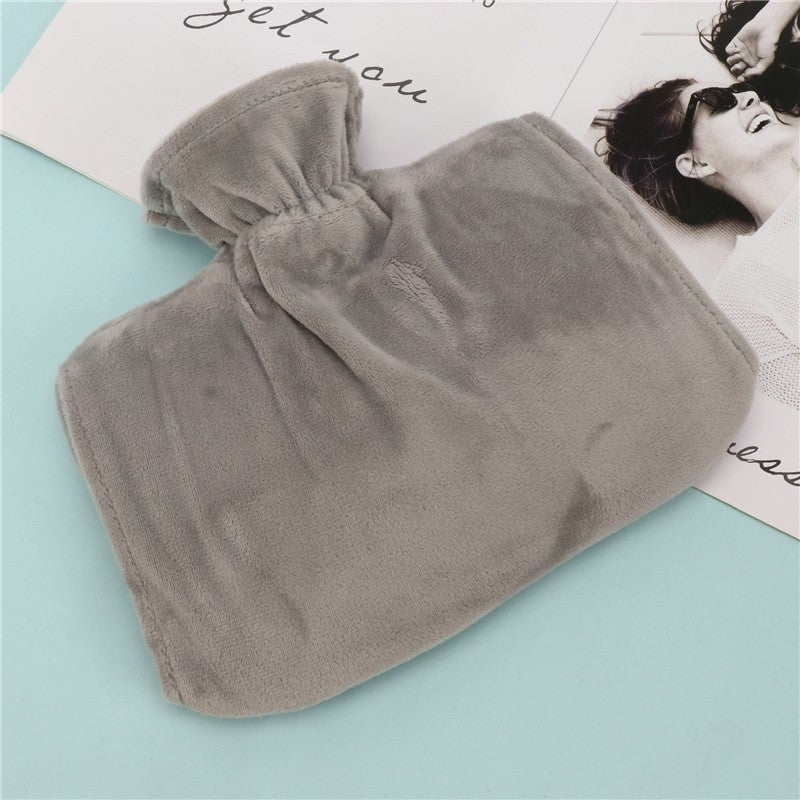 Detachable Plush Cover Infusing Water PVC Hot Water Bag