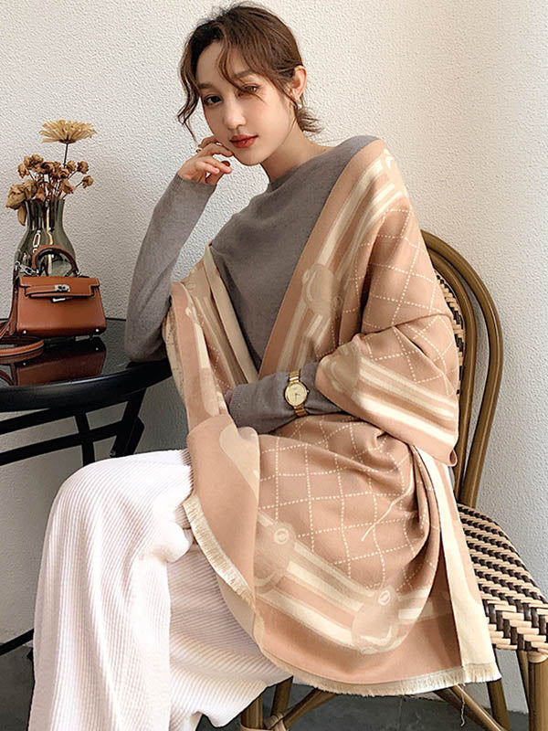 Original Warm Print Shawl&Scarf