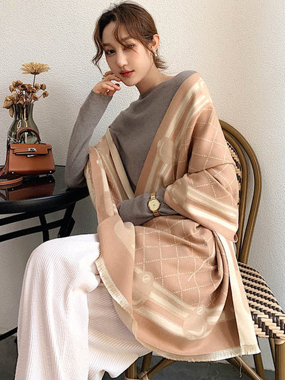 Original Warm Print Shawl&Scarf