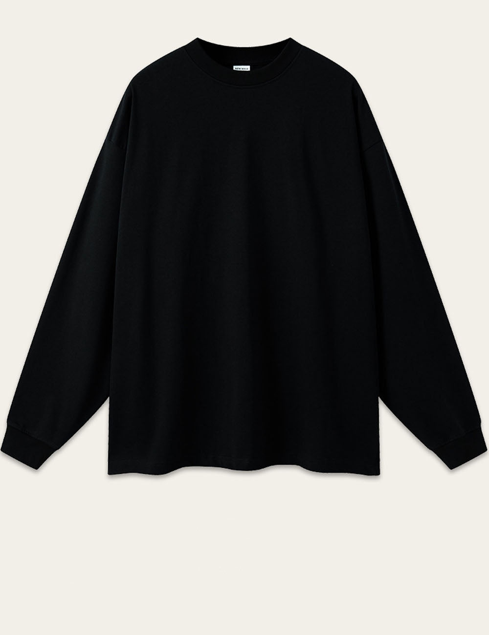 Casual Solid Color Long Sleeve Oversize Top