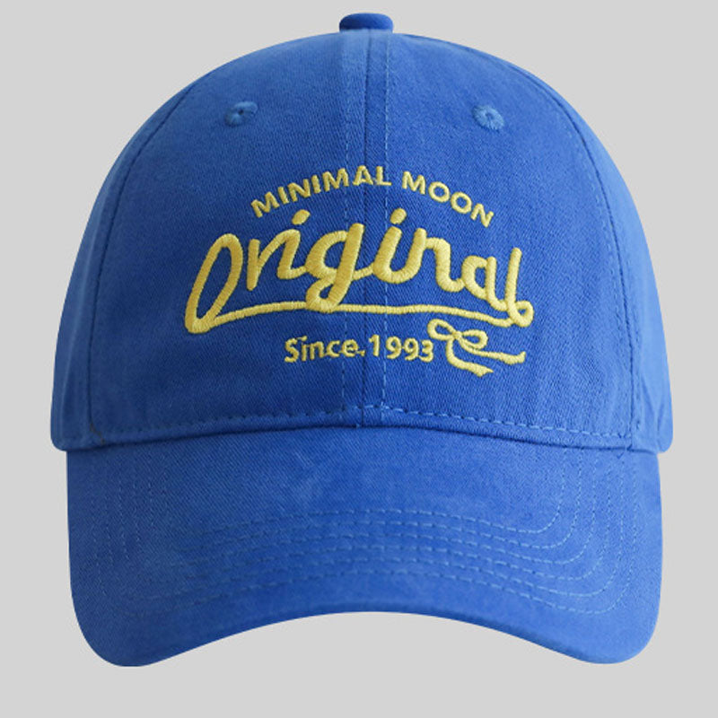 Cute Letter Embroidered Versatile Baseball Cap