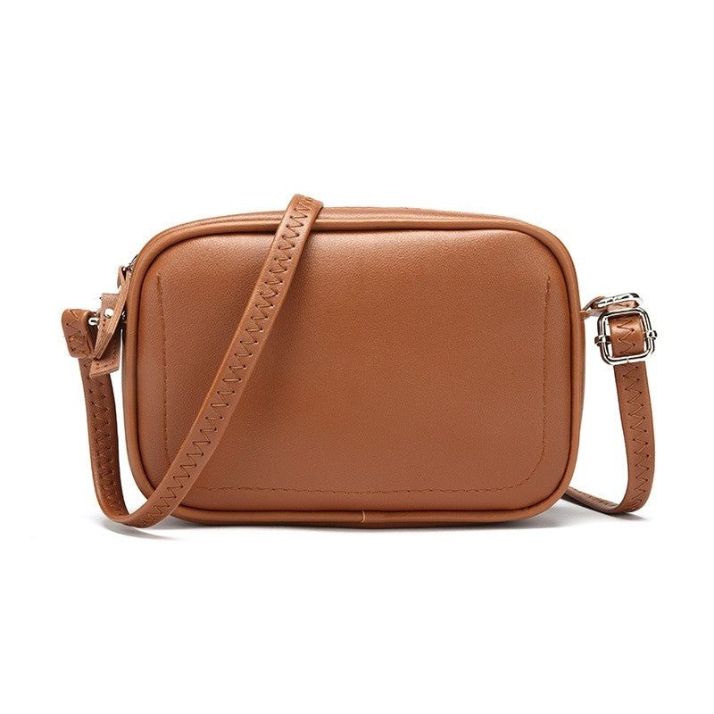 Solid Color Simple Rectangle One Shoulder Bag