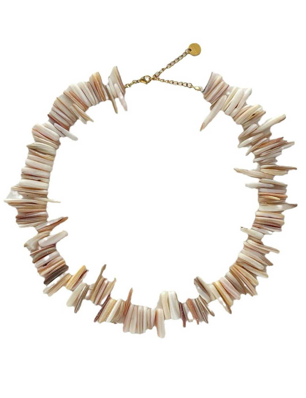 Fashion Irregular Shell Choker Beaded Necklace