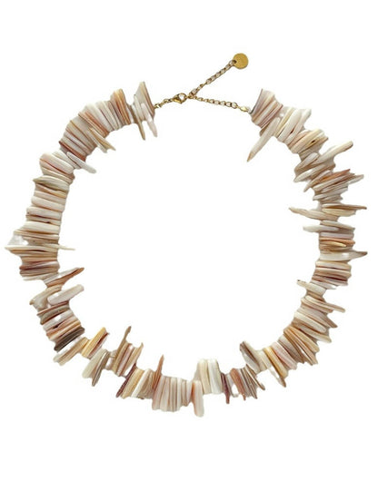 Fashion Irregular Shell Choker Beaded Necklace