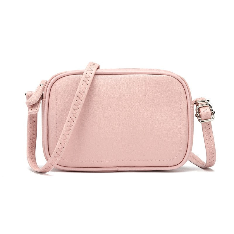 Solid Color Simple Rectangle One Shoulder Bag