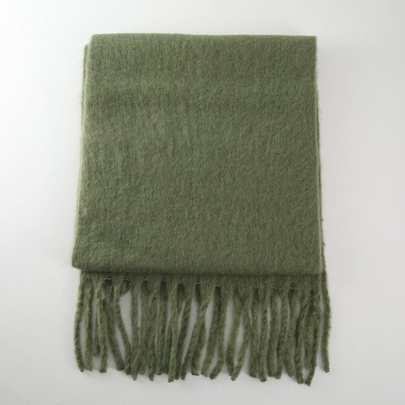 Soft And Cozy Solid Color Scarf