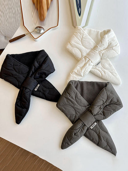 Keep Warm Solid Color Velvet Scarf